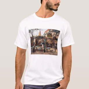 ヴィンセント・ファン・ゴッホ - モンマルトルのラ・ギンゲット Tシャツ