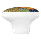 ヴィンセント・ファン・ゴッホ – 五本のひまわりの花瓶 セラミックノブ (側面)