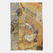 ヴィンセント・ファン・ゴッホ - 描画板のある静物 キッチンタオル (縦)