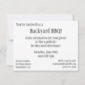 ヴィンセント・ファン・ゴッホ - 馬鈴薯を食べる人々 招待状 (裏面)