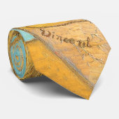 ヴィンセント・ファン・ゴッホ-12ひまわりの花と花瓶 ネクタイ (ロール)