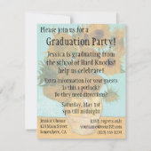 ヴィンセント・ファン・ゴッホ-12ひまわりの花と花瓶 招待状 (裏面)