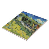 ヴィンセント・ファン・ホーホ - 一群の小屋 タイル (側面)