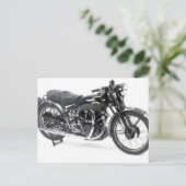 ヴィンセント・ブラック・シャドー ポストカード (スタンド正面)