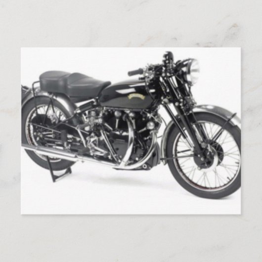 ヴィンセント・ブラック・シャドー ポストカード (正面)