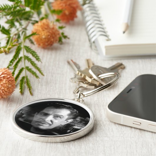 ヴィンセント・プライス 大型キーチェーン（2.125インチ） キーホルダー (側面)