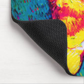 ヴィンセント・ヴァンゴッホポップ・アートの – 帽子とアート・セルフ・ポートレート マウスパッド (コーナー)