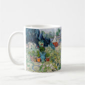 ヴィンセント・ヴァン恋しく思ゴッホ – ガーデンのガシェ コーヒーマグカップ (左)