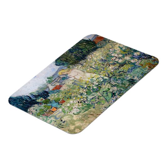 ヴィンセント・ヴァン恋しく思ゴッホ – ガーデンのガシェ マグネット (左側)