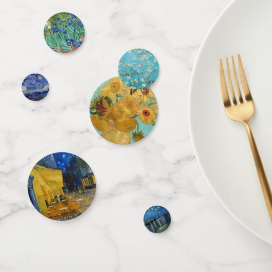 ヴィンセント・ヴァン・ゴッハ - 傑作パッチワーク コンフェッティ (グループ)