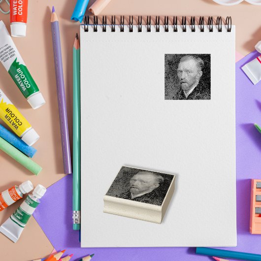 ヴィンセント・ヴァン・ゴッホあなたの芸術と創造のカスタム ラバースタンプ