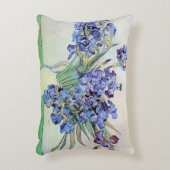 ヴィンセント・ヴァン・ゴッホによるアイリス付きスチルライフ花瓶 アクセントクッション (正面(垂直))