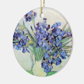 ヴィンセント・ヴァン・ゴッホによるアイリス付きスチルライフ花瓶 セラミックオーナメント (左)