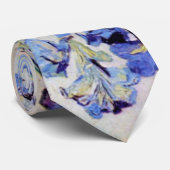 ヴィンセント・ヴァン・ゴッホによるアイリス付きスチルライフ花瓶 ネクタイ (ロール)
