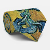 ヴィンセント・ヴァン・ゴッホによるアイリス付きスチルライフ花瓶 ネクタイ (ロール)
