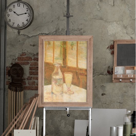 ヴィンセント・ヴァン・ゴッホによるアシンテとの静物詩 ポスター