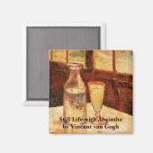ヴィンセント・ヴァン・ゴッホによるアシンテとの静物詩 マグネット (正面/裏面)