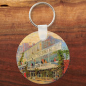 ヴィンセント・ヴァン・ゴッホによるアスニエールにあるシレーヌレストラン キーホルダー (正面)