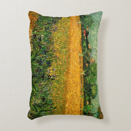 ヴィンセント・ヴァン・ゴッホによるアーレスの眺め アクセントクッション (正面(垂直))