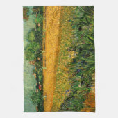 ヴィンセント・ヴァン・ゴッホによるアーレスの眺め キッチンタオル (縦)