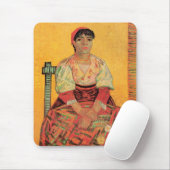 ヴィンセント・ヴァン・ゴッホによるイタリア人女性の肖像 マウスパッド (マウス)