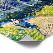 ヴィンセント・ヴァン・ゴッホによるオーヴェース・シュル・オイズの教会 ポスター (角)