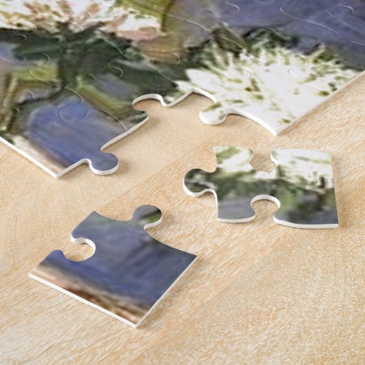 ヴィンセント・ヴァン・ゴッホによるグラジオリの花瓶， 1886. ジグソーパズル (側面)