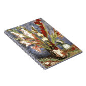 ヴィンセント・ヴァン・ゴッホによるグラジオリの花瓶， 1886. ノートブック (右側)