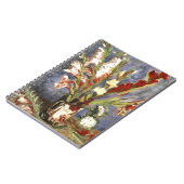 ヴィンセント・ヴァン・ゴッホによるグラジオリの花瓶， 1886. ノートブック (左側)