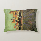 ヴィンセント・ヴァン・ゴッホによるサントス・マリーの眺め アクセントクッション (正面)