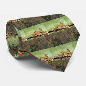 ヴィンセント・ヴァン・ゴッホによるサントス・マリーの眺め ネクタイ (ロール)