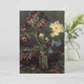 ヴィンセント・ヴァン・ゴッホによるミオソティスと牡丹の花瓶 (スタンド正面)