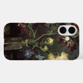 ヴィンセント・ヴァン・ゴッホによるミオソティスと牡丹の花瓶 Case-Mate iPhoneケース (裏面 (横))