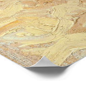 ヴィンセント・ヴァン・ゴッホによるミレーの後のヒツジの刈り入れ ポスター (角)