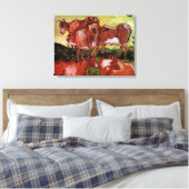 ヴィンセント・ヴァン・ゴッホによるヨルダーンスの牛 キャンバスプリント (インサイチュ (寝室))