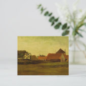 ヴィンセント・ヴァン・ゴッホによるロイスデュイネンの農家（ハーグ） ポストカード (スタンド正面)