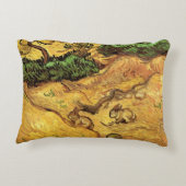 ヴィンセント・ヴァン・ゴッホによる二つのウサギのフィールド アクセントクッション (裏面)
