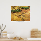 ヴィンセント・ヴァン・ゴッホによる二つのウサギのフィールド ポスター (キッチン)