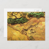 ヴィンセント・ヴァン・ゴッホによる二つのウサギのフィールド ポストカード (正面/裏面)