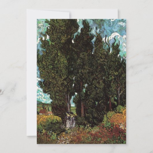 ヴィンセント・ヴァン・ゴッホによる女性姿のヒノキ (正面)