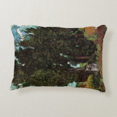 ヴィンセント・ヴァン・ゴッホによる女性姿のヒノキ アクセントクッション (裏面)