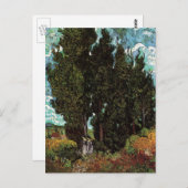 ヴィンセント・ヴァン・ゴッホによる女性姿のヒノキ ポストカード (正面/裏面)