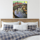 ヴィンセント・ヴァン・ゴッホによる女性洗浄運河 キャンバスプリント (インサイチュ (寝室))