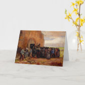 ヴィンセント・ヴァン・ゴッホによる建物スクラップの販売 カード (黄色い花)