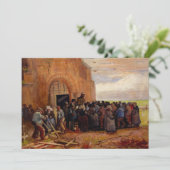 ヴィンセント・ヴァン・ゴッホによる建物スクラップの販売 招待状 (スタンド正面)