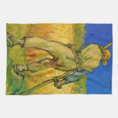 ヴィンセント・ヴァン・ゴッホによる死神（ミレーの後の） キッチンタオル (横)