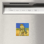 ヴィンセント・ヴァン・ゴッホによる死神（ミレーの後の） マグネット (インサイチュ (食洗機))