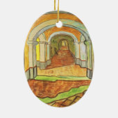 ヴィンセント・ヴァン・ゴッホによる聖パウロ亡命回廊 セラミックオーナメント (裏面)