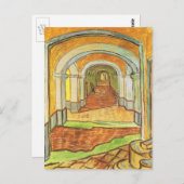 ヴィンセント・ヴァン・ゴッホによる聖パウロ亡命回廊 ポストカード (正面/裏面)