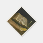 ヴィンセント・ヴァン・ゴッホによる聖書との静物生活 スタンダードカクテルナプキン (角)